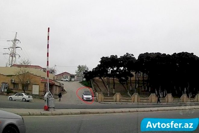    Yol polisi orada niyə gizlənib? - Video   