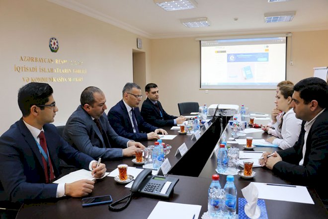    Vüsal Qasımlı “VİSA İnternational“ın rəhbəri ilə görüşüb   