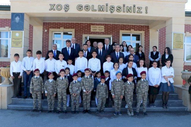    Nazirlik nümayəndələri Cocuq Mərcanlıya getdi   