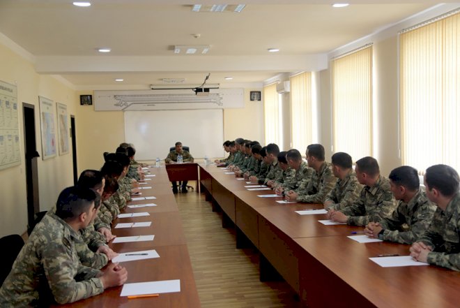    Ordumuzun yeni təlim-məşq mərkəzi - Nazir açılışda   