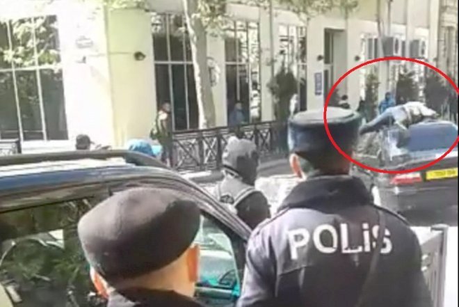    Bakıda təhlükəli anlar – Video   