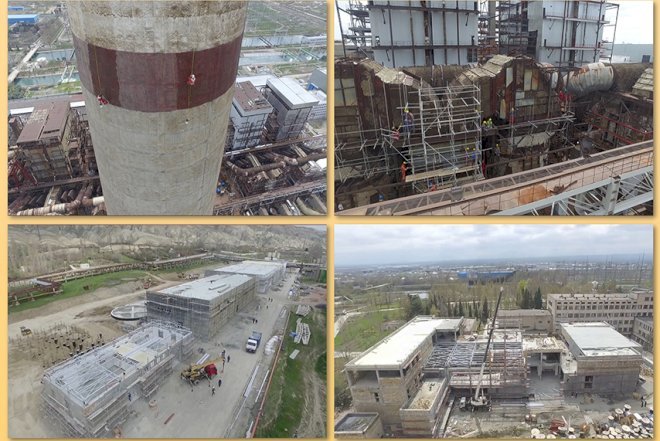   Mingəçevirdəki elektrik stansiyası yenidən qurulur    