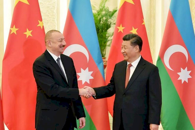    İlham Əliyev Çin sədri ilə görüşüb   