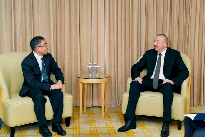    İlham Əliyev “Huawei”in rəhbəri ilə görüşüb   