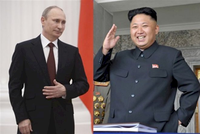    Putin Kim Çenə stəkan dəsti hədiyyə etdi   