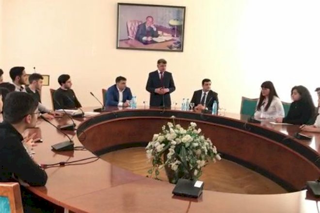   Nazirliyin proqramı ali məktəblərdə təqdim edildi   