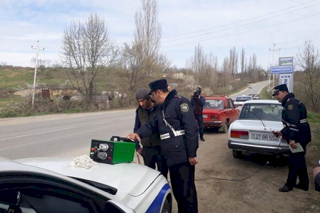    300 sürücü saxlanıldı, 25-nə cərimə yazıldı   