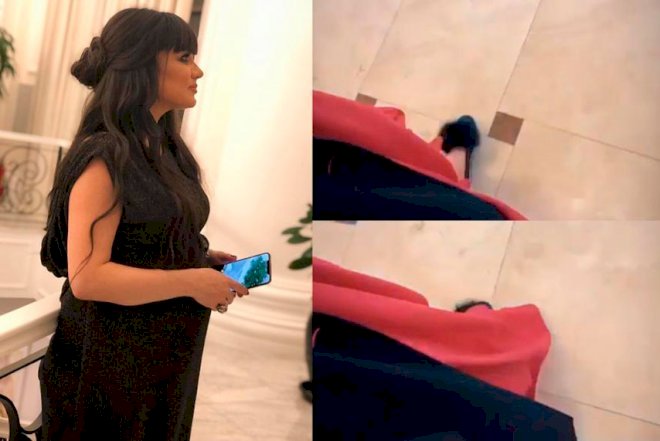    Natavan toya ev tərlikləri ilə gəldi - Video   