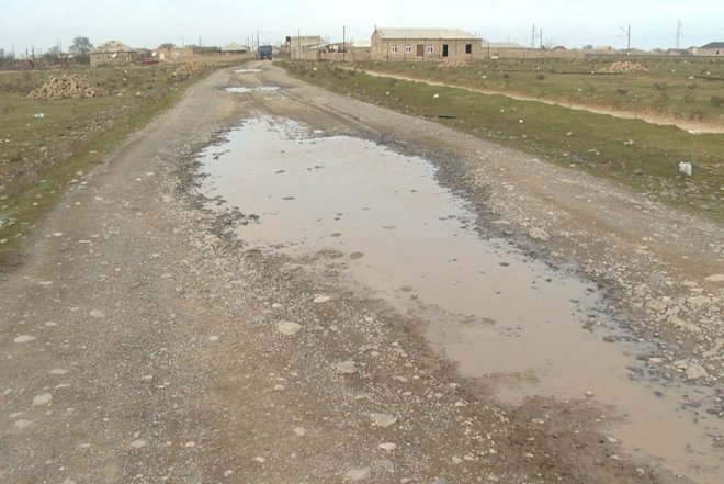    Bu ərazilərdə yeni yollar çəkilir   