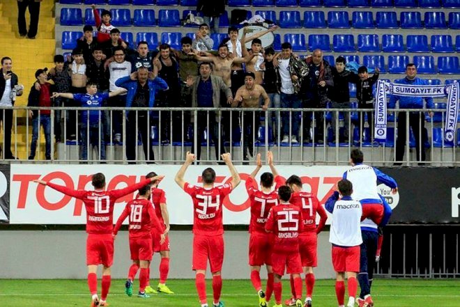    “Sumqayıt”ın yubileyi qalibiyyətə çevirildi   