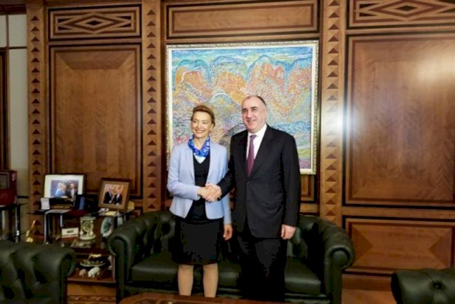    Məmmədyarov xorvatiyalı həmkarı ilə görüşdü   