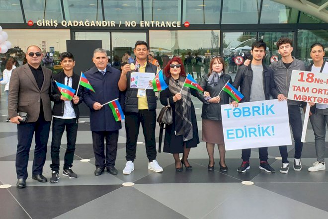    Azərbaycanlı şagird qızıl medal qazandı   