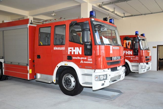    Ağstafada binada yanğın olub   