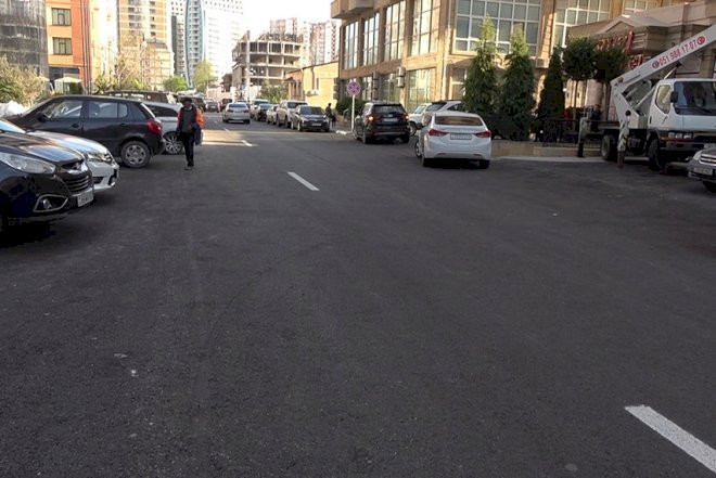    Yasamalda yolun təmiri başa çatıb   