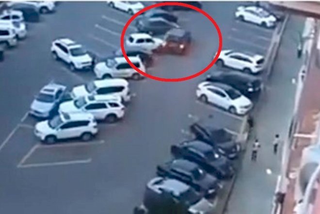    “Gelandewagen”lə 12 maşını əzdi – Bakıda + Video   
