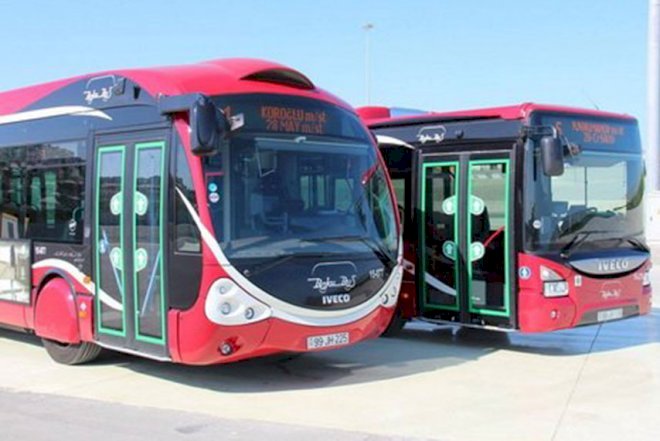    Bakıya 300 ədəd yeni avtobus gətiriləcək   