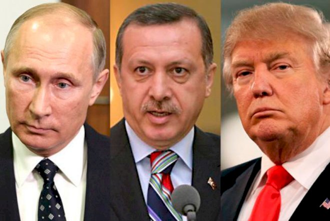    Ərdoğan Trampla telefon söhbətinin detallarını Putinə danışdı   
