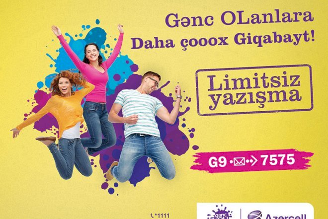    Azercell yeni “GəncOl“ paketlərini təqdim edir   