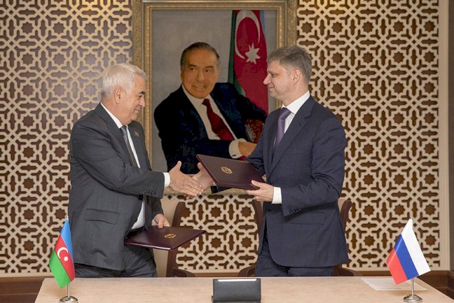    Azərbaycan və Rusiya dəmir yolları arasında memorandum imzalandı   
