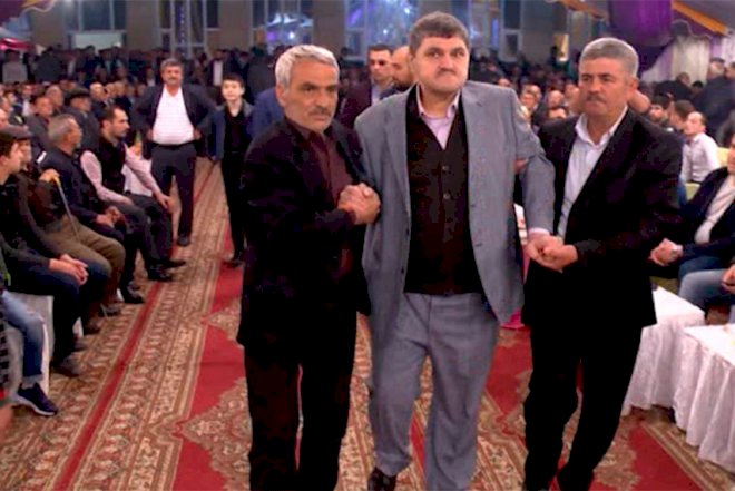    Ağır xəstəlikdən əziyyət çəkən Kərimin oğlunun toyundan görüntülər - Video   