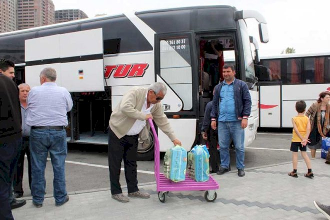    Avtovağzalda sərnişinlərə pulsuz araba xidməti   