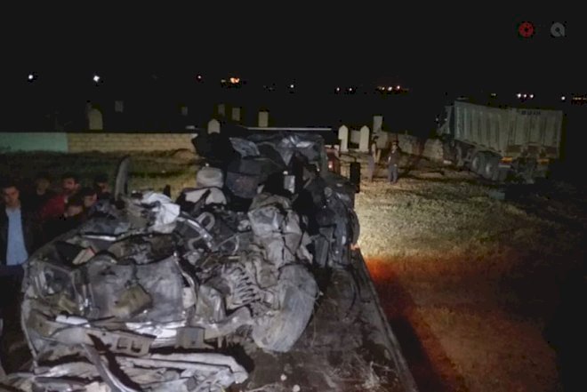    Azərbaycanda dəhşətli yol qəzası –   5 nəfər həlak oldu