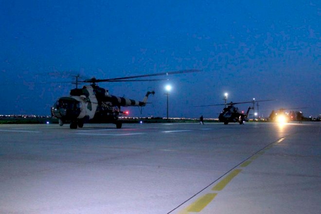    Azərbaycan hərbi helikopterləri Türkiyədədir   