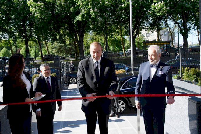    İlham Əliyev Belçikada açılış etdi   