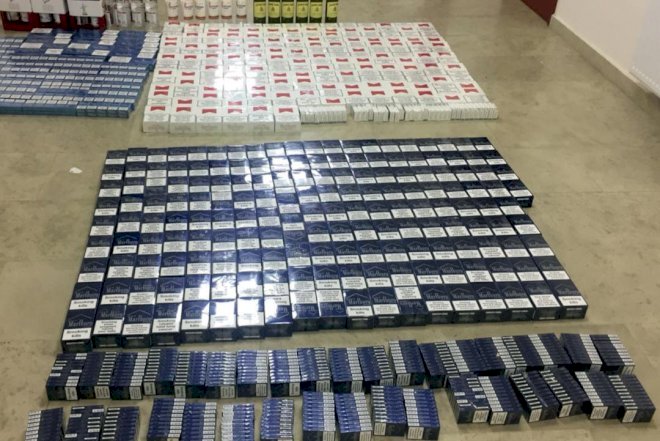    Külli miqdarda siqaret aşkarlandı   