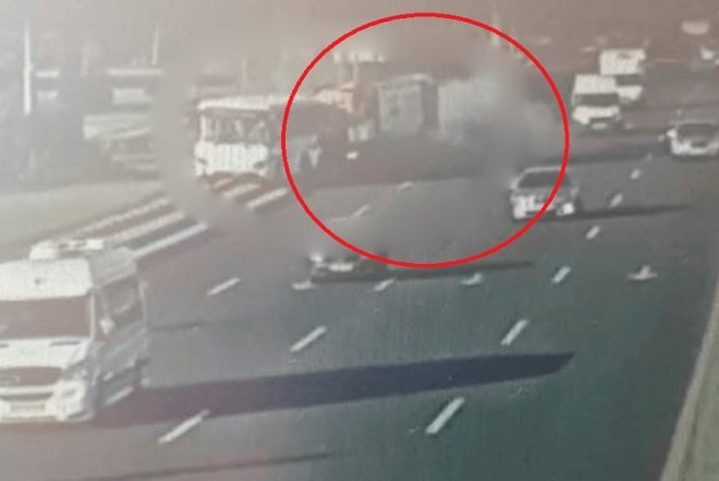    Bakıdakı dəhşətli qəzanın baş vermə anı –   Video