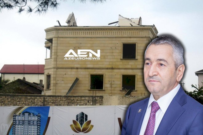    İcra başçısı 2 milyonluq villanı sökdürdü –   Fotolar