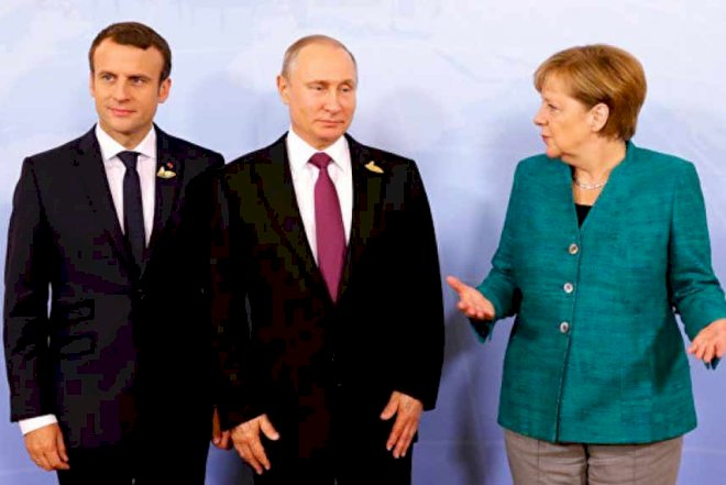    Putin, Merkel və Makron zəngləşdi   