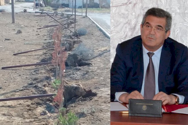    İcra başçısı “Qarabağ şəhidləri”nin hasarını dağıtdı -   Dindarlardan etiraz