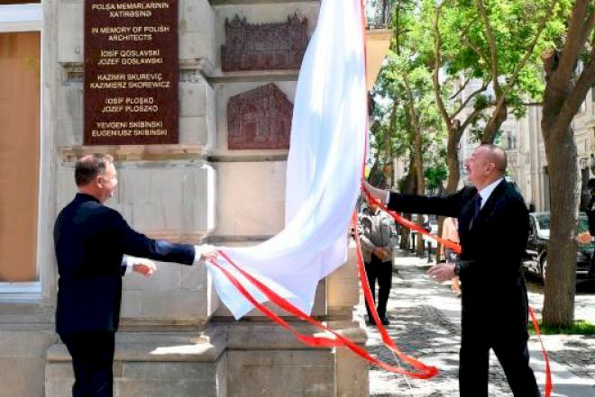    Azərbaycan və Polşa prezidentləri açılışda iştirak etdilər   