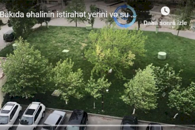   Binəqədidə yaşıllıq ərazi satılıb: Sakinlərdən şikayət -   Video