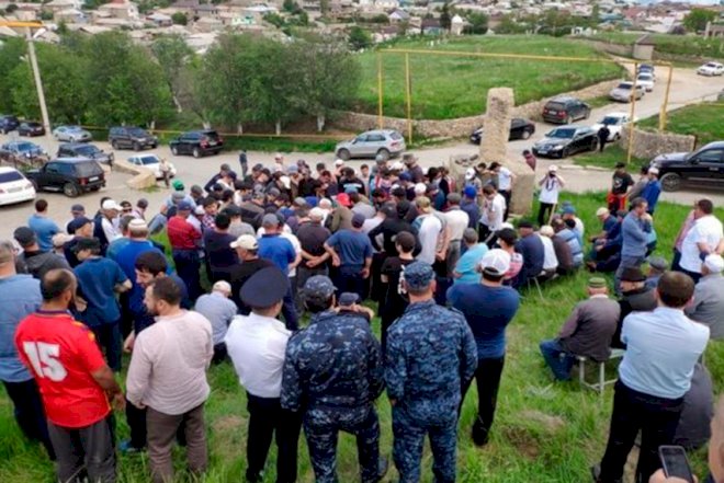    Hacı Muradın qalıqları dəfn edildi -   Fotolar
