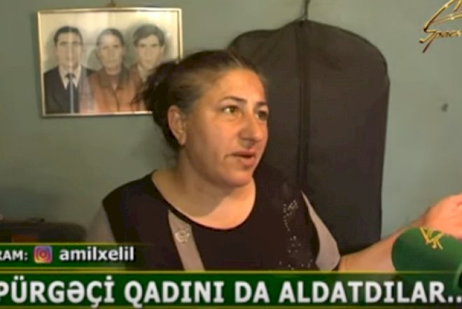    Bakıda süpürgəçi qadının başına oyun açdılar -   Video