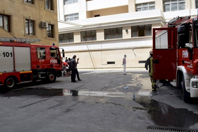    FHN Yasamaldakı yanğınla bağlı məlumat yaydı   