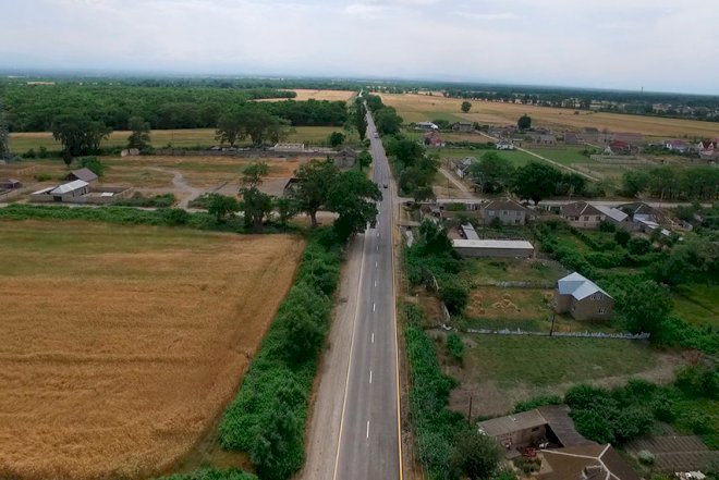    Xudat-Nabran yolu təmir olunub   