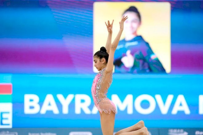    Gimnastımız Qazaxıstanda medal qazanıb   