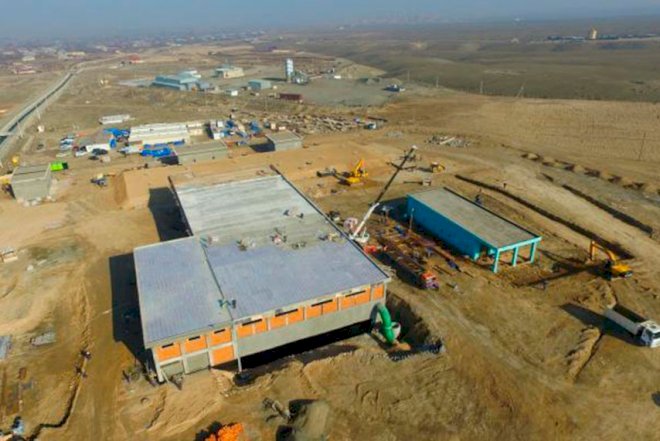    Naftalanda sutəmizləyici qurğu inşa edilir   