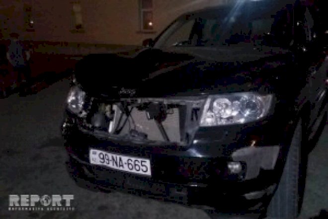    Ayıq sürücü qəza törətdi   