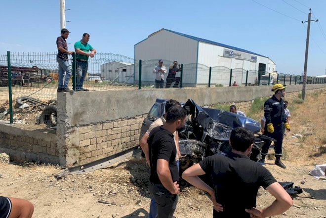    Bakı-Sumqayıt yolunda ağır qəza   