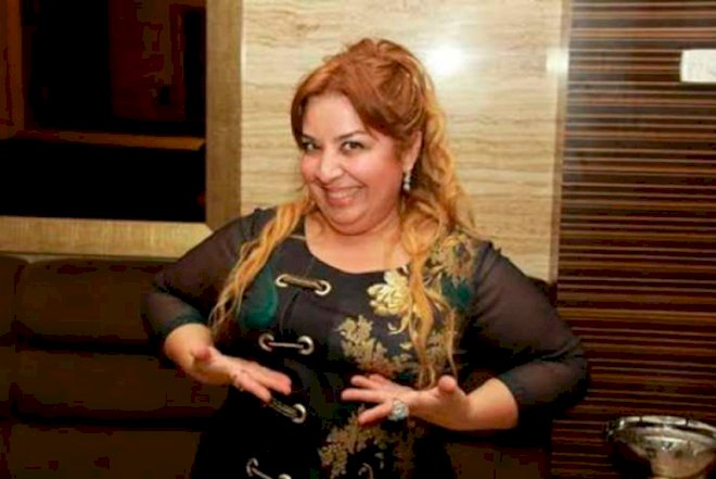    Meyxanaçı Samirə efirə dekoltəli geyimdə gəldi -   Foto