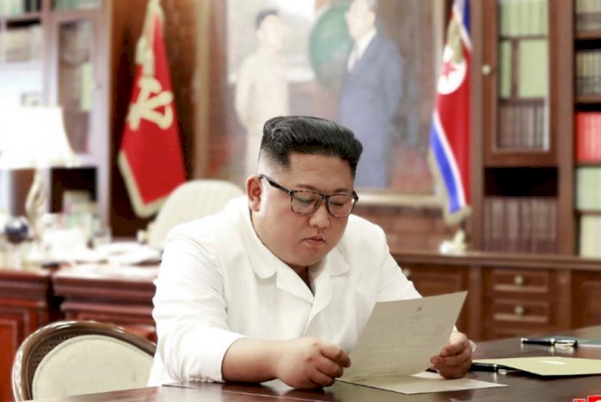    Kim Çen İn Trampdan məktub aldı   