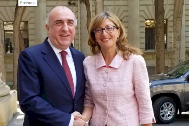    Elmar Məmmədyarov bolqarıstanlı həmkarı ilə görüşdü   