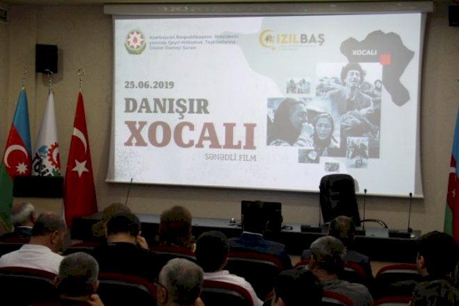    “Danışır Xocalı” sənədli filmi təqdim olunub   