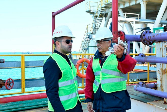    “Günəşli“ yatağında daha bir quyunun tikintisi başa çatıb   