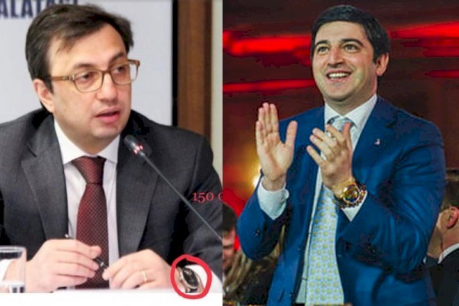    Azərbaycan məmurlarının və balalarının bahalı saat sevdası...    