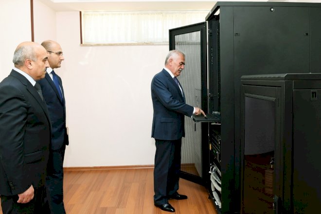    Vasif Talıbov sistemi işə saldı   